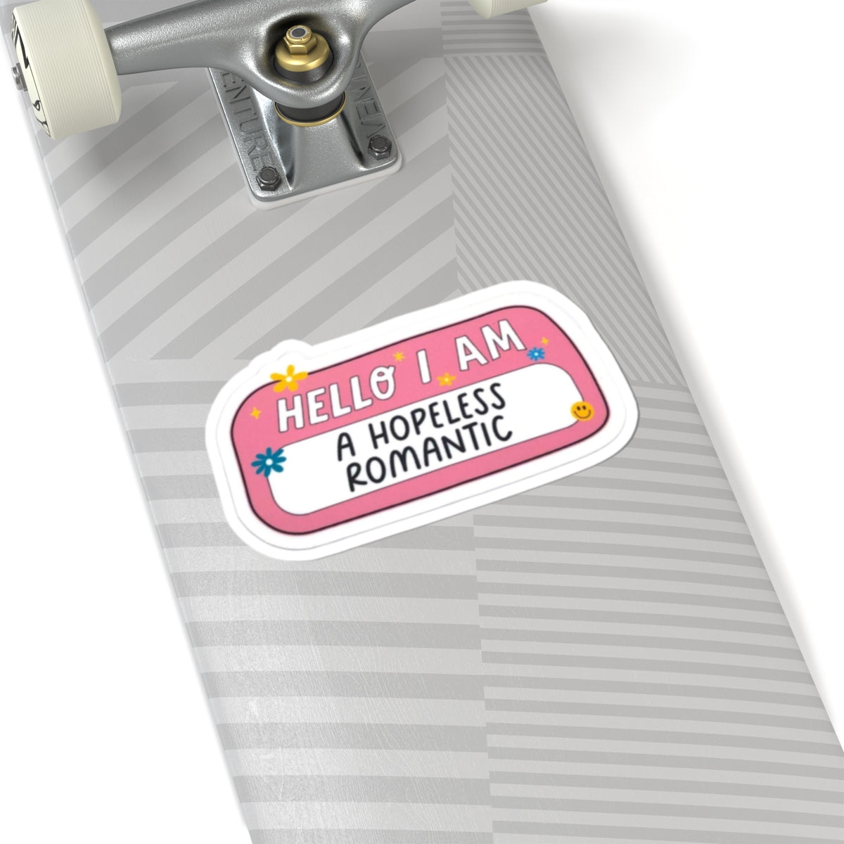 "A Hopeless Romantic" Sticker